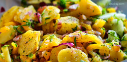 Kartoffelsalat czyli sałatka ziemniaczana 